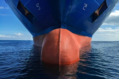 Front of ship