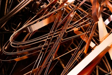 Copper strips