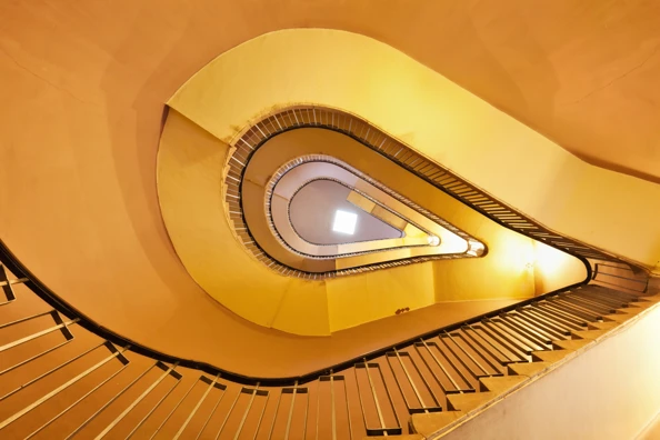 Yellow stairs